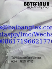 China Bluish white white voile muslim fabric hajib head cover scarf fabric made by BAIBANG BBTS FINISH HIGH quality super fabr supplier